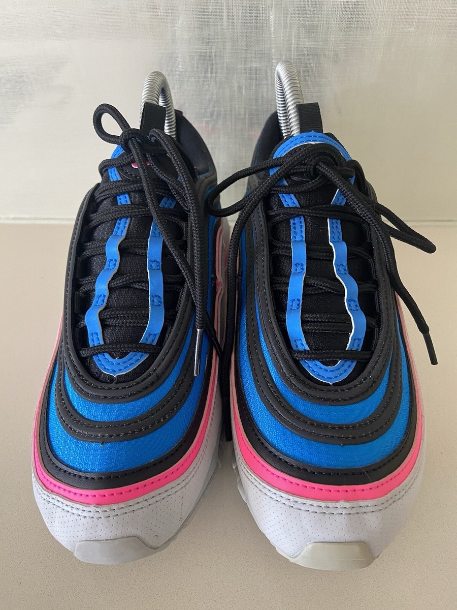 Nike Air Max 97 Platinum Pink Shoes 921522-012 Airmax Kids 5Y Women’s 6.5 View 2
