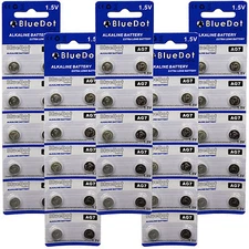 US SELLER 50pcs AG7 LR927 395 399 SR927 SR57 G7 1.5V SILVER Button Battery Cell