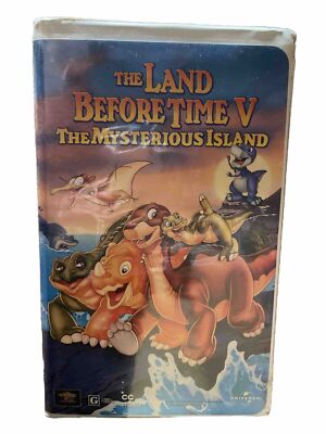 The Land Before Time V: The Mysterious Island (VHS, 1997, Clamshell ...