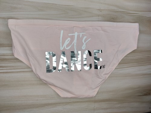 Victoria's Secret Hiphugger Hipster Panty XL Pink Let's Dance on the Back - Picture 6 of 6