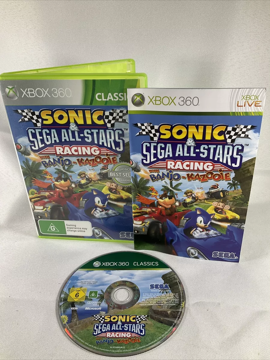 Jogo Sonic & Sega All-Stars Racing Xbox 360 Sega em Promoção é no