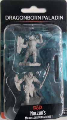 DUNGEONS & DRAGONS MARVELOUS MINIATURES ~ DRAGONBORN FEMALE PALADIN