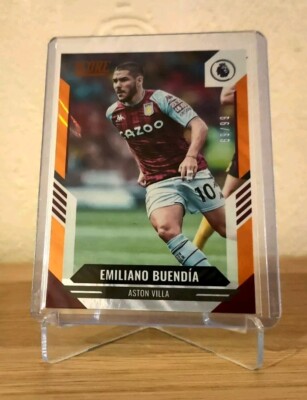 Emiliano Buendla Orange Lava 69/99 Aston Villa Panini FIFA SCORE Soccer 
