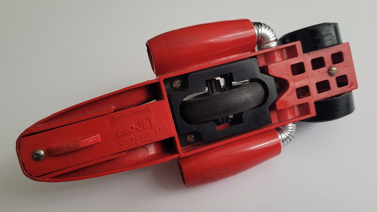 Voiture Meccano Gyro Jet Sidewinder 400 Des Années 1970 – Avec Lanceur, Fonctionne, France