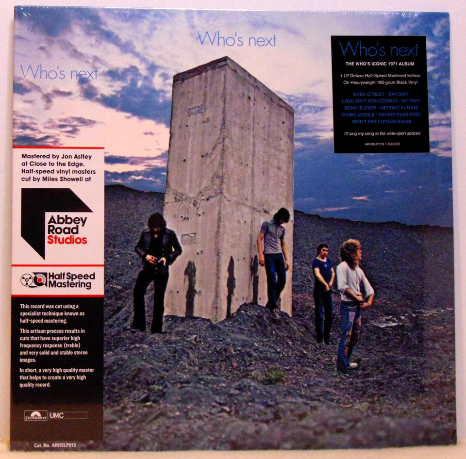 The Who–Who's Next -2023 Polydor Records  180g 1/2 Speed Mastered Vinyl LP NEW - Image 3 of 4