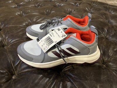 Adidas Response Trail x Womens Running Shoes Grey Red Size 6 New Ef0528