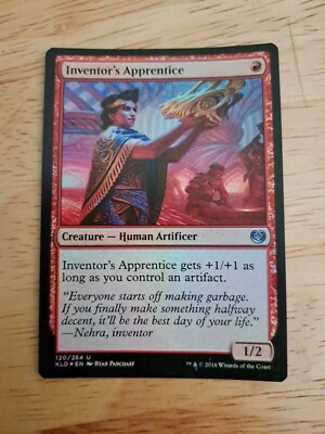 MTG - Inventor's Apprentice (FOIL) - Kaladesh - NM