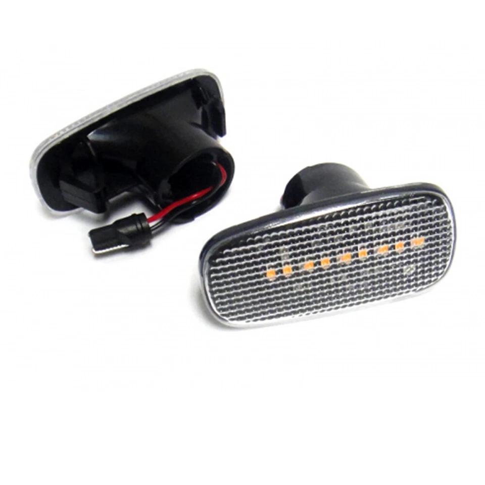 Clear Lens Amber LED Signal Side Marker Lights Lamps For 2004 2005 2006 Scion xB Foto 4 de 4