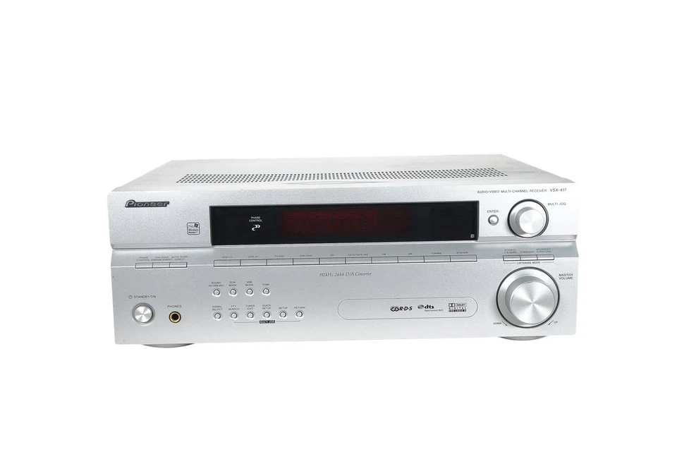 ✅Pioneer VSX-417-S Dolby Digital AV Receiver Silber✅ - Bild 3 von 4