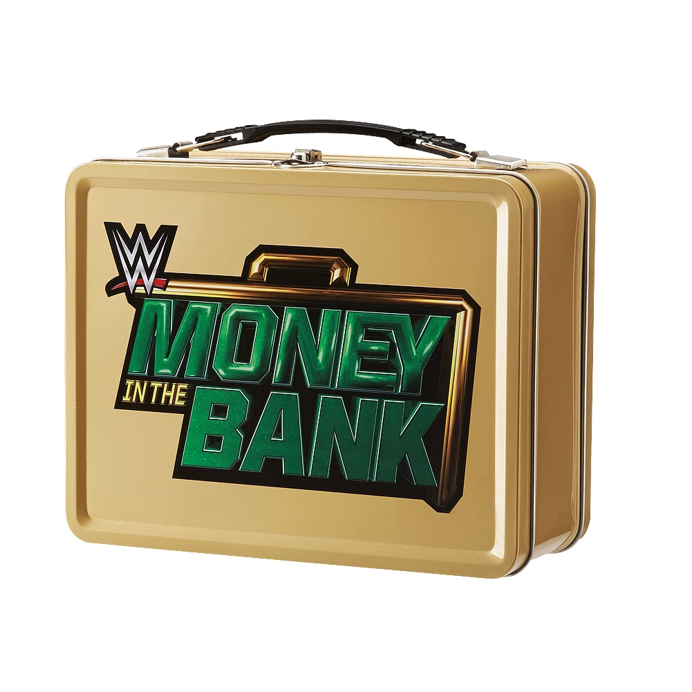 WWE Packed Lunch Box/Tin- Money In The Bank/Certified G/AJ Styles/Roman  Reigns