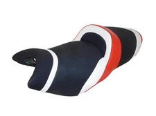 BMW K 1300 S ≥ 2009 Top Sellerie Deluxe seat Comfort Black White Red Sport Moto