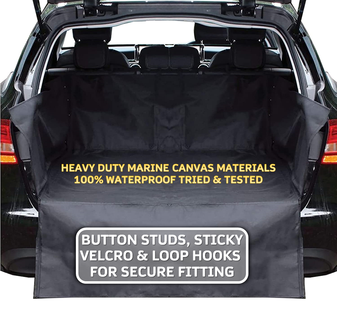 bangminda Car Bumper Protector For Dog, Pet Boot Liner Mat Waterproof
