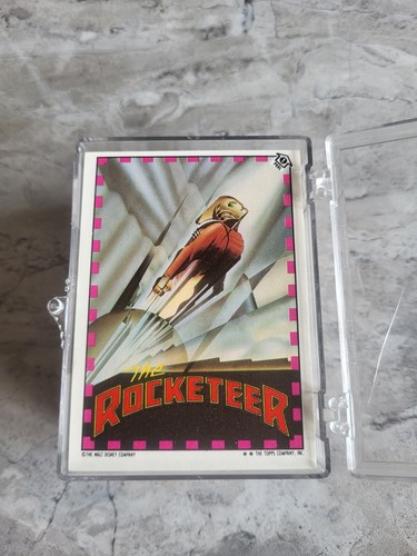The Rocketeer Movie Trading Cards With Holder