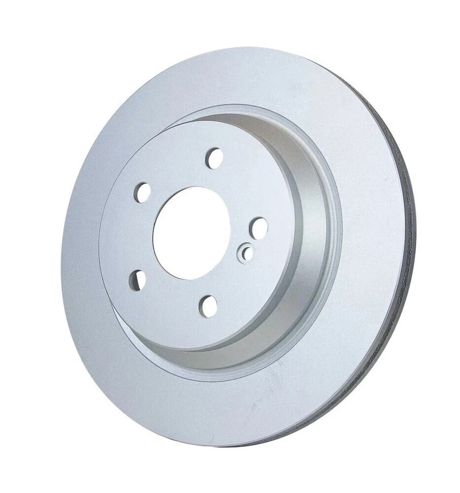 Juego de 2 rotores de disco de freno trasero originales para Mercedes S350 SL500 221423121207 OEM Foto 3 de 3