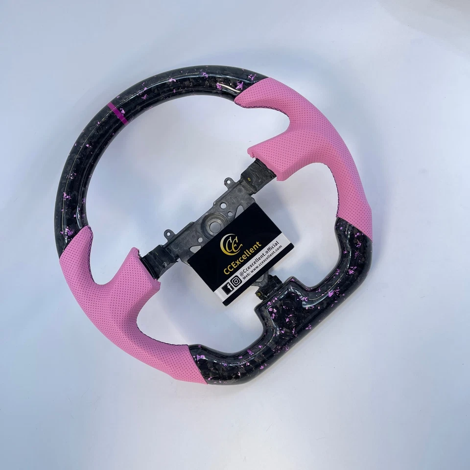 Volante de fibra de carbono real Legacy para Subaru 2003-2007 WRX STI/2005-2007 Foto 3 de 4