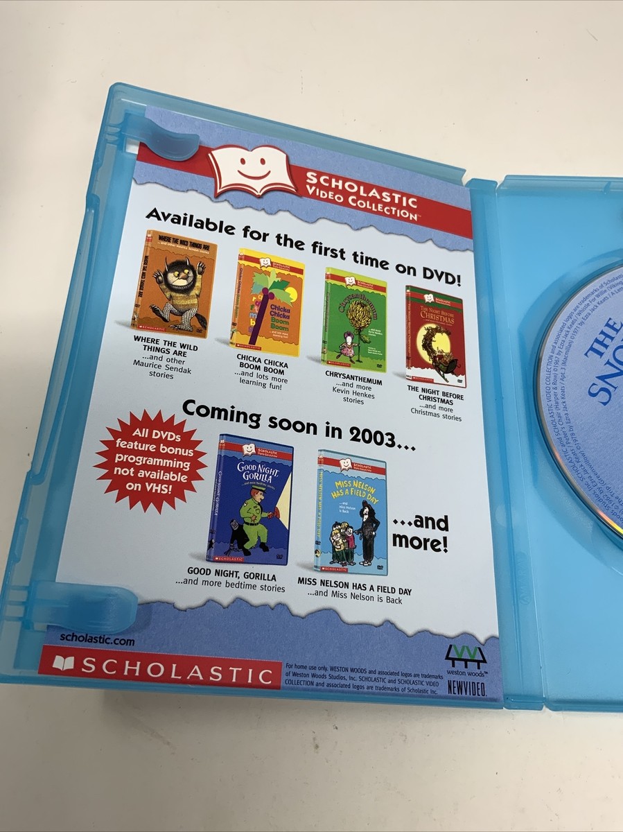 The Ezra Jack Keats Collection DVD The Snowy Day Scholastic