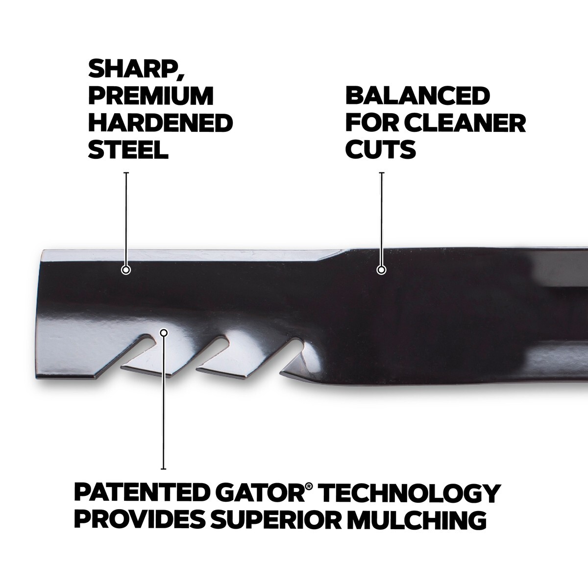 Oregon Gator G6 Blades for Hustler 60