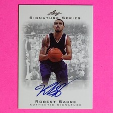 2012 Leaf Signature Series Robert Sacre #BA-RS1 Rookie Auto RC