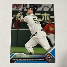 2023 Topps NOW WORLD BB CLASSIC WBC-17 RIXON WINGROVE AUSTRALIA BLUE 42/49