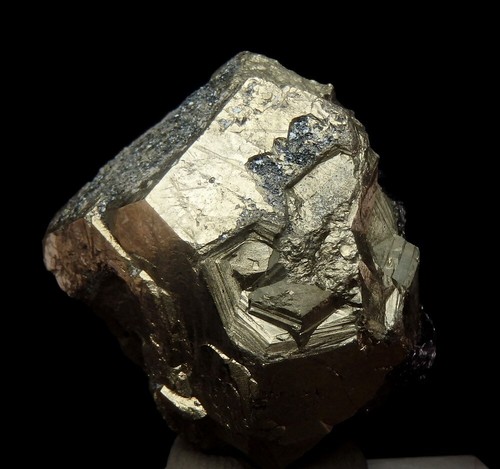 PYRITE big crystal & HEMATITE ---- ITALY - Tuscany - Elba - RIO MARINA /pl069 - Picture 9 of 16