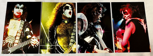 KISS PROMO 4 Postcard Set Kissology Volume 1 Vintage 2006 Ace Spaceman Catman