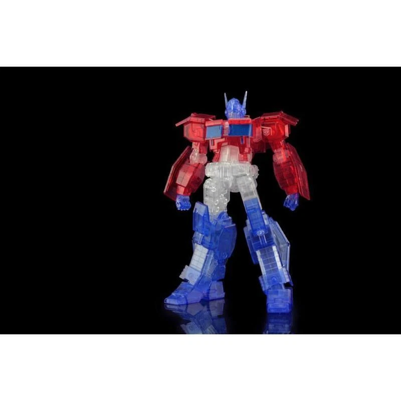 TRANSFORMERS Furai Model Kit Optimus Prime IDW Clear Ver. 16 cm by FLAME TOYS - Immagine 3 di 4