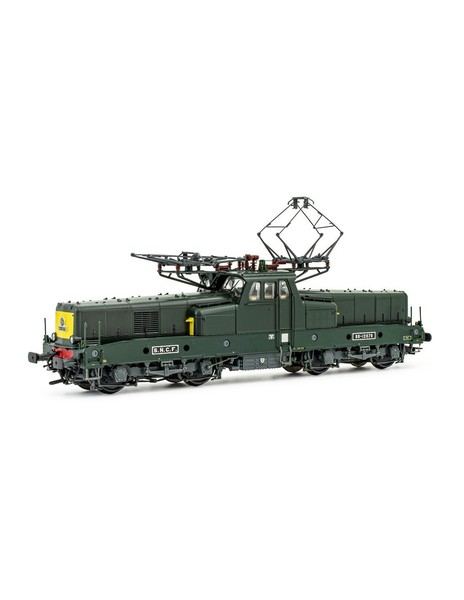 Jouef HJ2338 Sncf BB 12000 Epoche III E-Lok GrüN Gelb Mit Licht-image