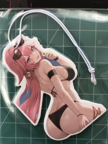 NEW JDM Air Freshener - Waifu Anime Girl Bikini Hanging Air Freshener - Picture 3 of 3