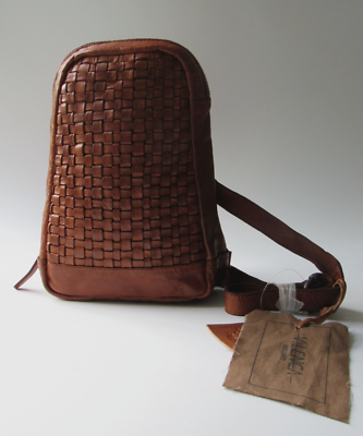 Vilenca Holland Genuine Woven Leather SHOULDER SLING 
