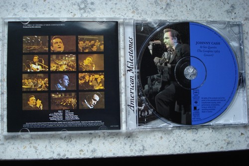 CD JOHNNY CASH AT SAN QUENTIN LIVE JUNE CARTER THE COMPLETE CONCERT! COUNTRY - 第 3/13 張圖片