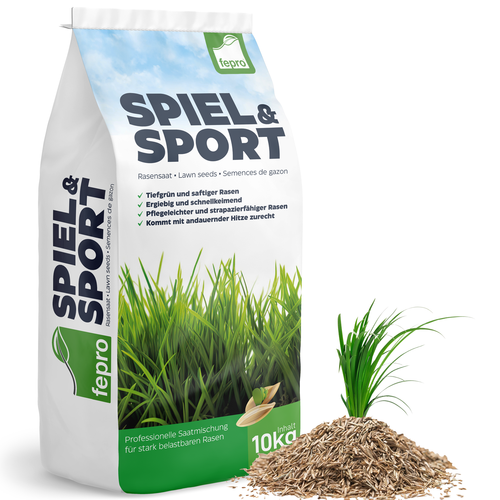 Rasensamen 5kg 10kg 20kg Sport- und Spielrasen Sportrasen Grassamen Rasensaat - Bild 7 von 28