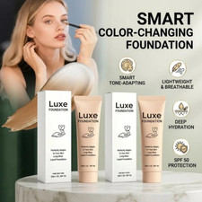 Luxe Color Changing Foundation - Instantly Adapt to Your Skin Tone - Medium 30ml