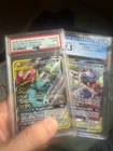 2019 Pokemon Sun & Moon Cosmic Eclipse Blastoise Piplup GX CGC 8.5 + venusaur 9