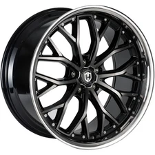 Curva Flow Forged CFF76 20x10 5x112 +35mm Black/Tint/SSL Wheel Rim 20" Inch