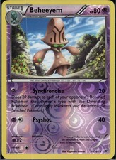 Beheeyem Reverse Holofoil Rare Noble Victories 56/101 NM on eBay