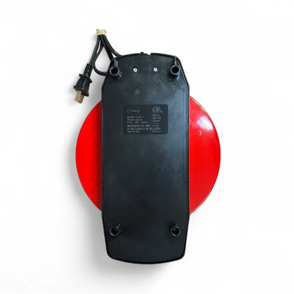 Máquina de gofres antiadherente con forma de Mickey Mouse de Disney de 7,5" DCM-12 de colección Foto 3 de 3