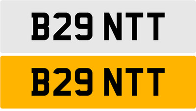 B29 NTT BENN BEN BREND BENS BENNET BENT BERT BEAN BANE PRIVATE CAR NUMBER PLATE