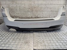 BMW X3 F25 2011 REAR BUMPER WITH PARKING SENSORS IN ALPINE WHITE 300 M-SPORT