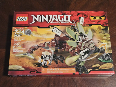 LEGO 2509 NINJAGO: Earth Dragon Defense RARE BRAND NEW / FACTORY