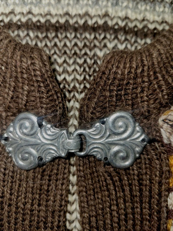 Vintage Norway Norwegian  sweater Womens XL Large 40" bust & Waist  Academia  - Image 2 of 4