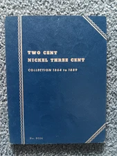 WHITMAN FOLDER FOR  TWO CENT+NICKEL THREE CENT