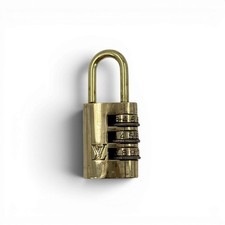 Auth LOUIS VUITTON GP Dial Padlock Vintage KD...