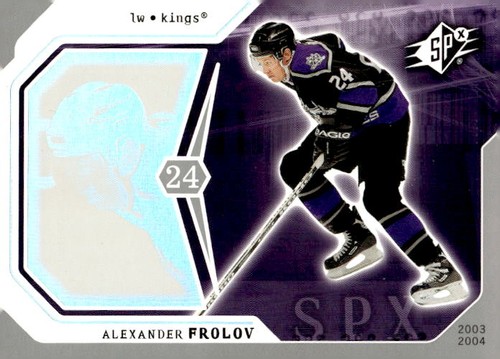 2003 SPx Alexander Frolov #45 card