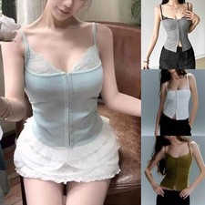 Stylish Retro Women Tube Top Backless Slim Camisole for Various Occasions