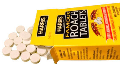 Original Formula Harris Roach Tablets - 4 oz with Added Lure - 96 Pieces