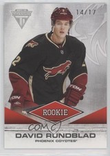 2011-12 Panini Titanium Rookie 14/17 David Rundblad #196 g3b