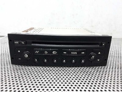 96545978XT audio system PEUGEOT 206 BERLINA XS CLIM eur0p1564172