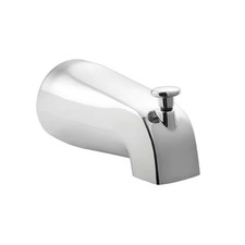 Brass Tub Spout with Universal Connection in Chrome