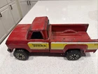 Vintage Tonka Pressed Steel Red Pickup Truck  1980's (NO TAILGATE)