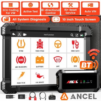Ancel X7 Wireless Auto Diagnostic Scanner Bidirectional All System Vehicle Code